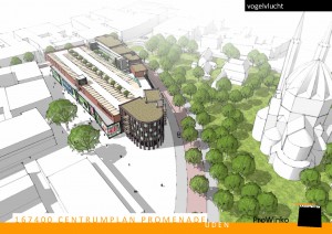 BAM Woningbouw realiseert samen met Vloerenbedrijf van Rijbroek Centrumplan Hoek Promenade te Uden